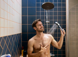 Душевая система Hansgrohe Activera S 240 1jet EcoSmart+ с термостатом Ecostat Fine Varia хром 28083000