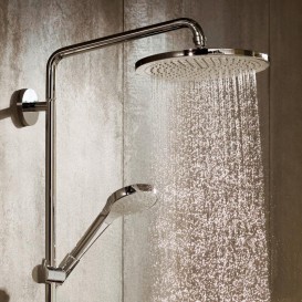 Душевая система Hansgrohe коллекция Croma Select S Showerpipe 280 1jet с термостатом для ванны хром 26792000