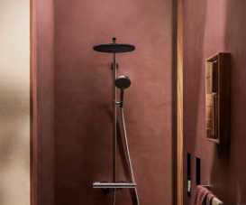 Душевая система Hansgrohe Raindance Alive S Puro Showerpipe 300 1jet EcoSmart+ с термостатом хром 24594000