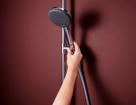 Душевая система Hansgrohe Raindance Alive S Puro Showerpipe 300 1jet EcoSmart+ с термостатом хром 24594000