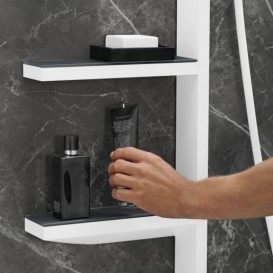 Душова система Hansgrohe Rainfinity Showerpipe 360 ​​білий матовий 26842700