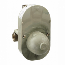 Душова система Hansgrohe з одноважільним змішувачем Novus і верхнім душем хром 7102021