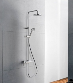 Душова система Kludi Logo Dual Shower System 1S з ручною лійкою 6809305-00