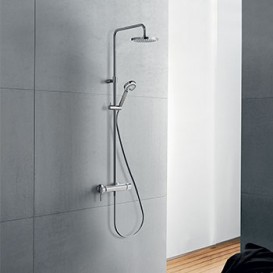 Душевая система Kludi Logo Dual Shower System 1S с термостатом 6809505-00