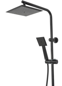 Душова система Rea Bravo із змішувачем чорний REA-P0636