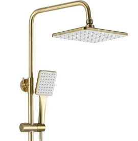 Душевая система Rea Hass со смесителем матовое золото REA-B9972