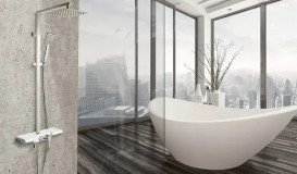 Душова система Rea Lucas зі змішувачем хром REA-P0221