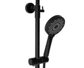 Душевая система Rea Max со смесителем черный REA-P6615