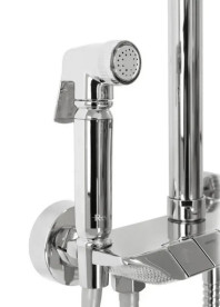 Душова система Rea Max із змішувачем хром REA-P6616