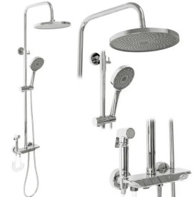 Душова система Rea Max із змішувачем хром REA-P6616