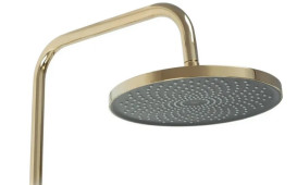 Душевая система Rea Max со смесителем золото REA-P6617