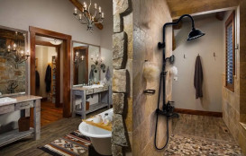 Душевая система Rea Retro со смесителем черный REA-P2366