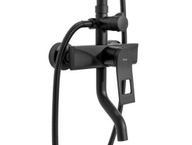 Душевая система Rea Soul со смесителем черный REA-B9998