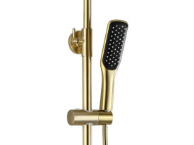 Душова система Rea Soul із змішувачем матове золото REA-B9962
