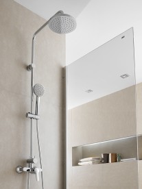 Душова система Roca Victoria-T з одноважільним змішувачем A5A9725C00