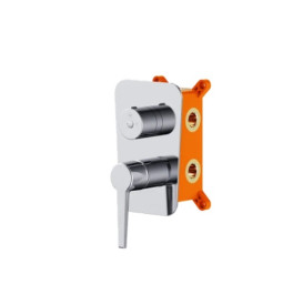 Душевая система скрытого монтажа Аквародос Malaga 01 с верхним душем хром АР000110440