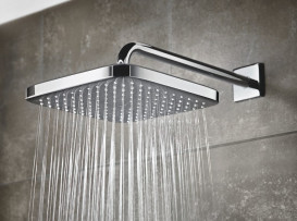 Душова система прихованого монтажу Grohe Grohtherm SmartControl з Tempesta Cube 250 хром UA26415SC1