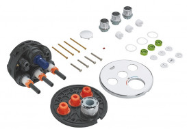 Душева система прихованого монтажу Grohe QuickFix Grohtherm SmartControl з Vitalio Start 250 хром UA202801R3