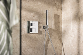 Душева система прихованого монтажу Grohe QuickFix Precision Cube з Vitalio Rain Mono 310 Cube хром 34879000