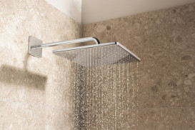 Душева система прихованого монтажу Grohe QuickFix Precision Cube з Vitalio Rain Mono 310 Cube хром 34879000