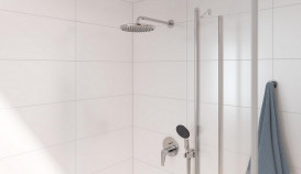Душева система прихованого монтажу Grohe QuickFix Start Edge з Vitalio Start 250 хром 25293000