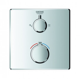 Душова система прихованого монтажу Grohe Grohtherm Cube з Vitalio Comfort 250 Cube хром UA26415SC7