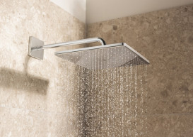 Душевая система скрытого монтажа Grohe QuickFix Precision с Vitalio Rain Mono 310 Cube хром 34881000