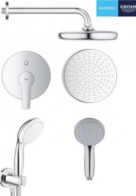 Душева система прихованого монтажу Grohe QuickFix Start хром UA202802R2