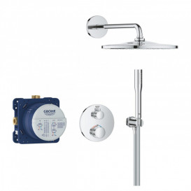 Душева система прихованого монтажу Grohe Grohtherm з Rainshower Mono 310 хром 34869000