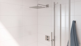 Душова система прихованого монтажу Grohe Grohtherm з Rainshower Mono 310 Cube хром 34870000
