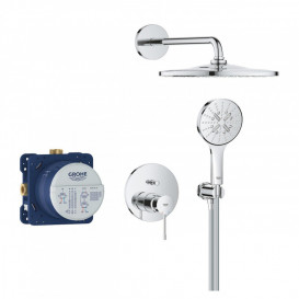 Душева система прихованого монтажу Grohe Essence з Rainshower Mono 310 хром 25287000