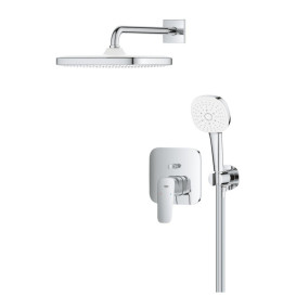 Душевая система скрытого монтажа Grohe Cubeo с Tempesta 250 хром 1053360000