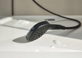 Душевая система скрытого монтажа Grohe Cubeo с Tempesta 250 черный матовый 1053362430