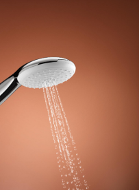 Душова система прихованого монтажу Grohe BauFlow з верхнім душем New Tempesta 200 хром UA29045003