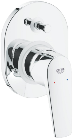 Душова система прихованого монтажу Grohe BauFlow з верхнім душем New Tempesta 200 хром UA29045003