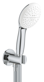 Душова система прихованого монтажу Grohe BauFlow з верхнім душем New Tempesta 200 хром UA29045003