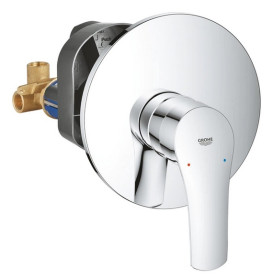 Душова система прихованого монтажу Grohe Eurosmart з верхнім душем New Tempesta Cosmopolitan 200 хром UA33556003