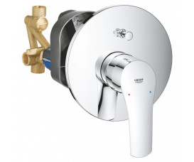 Душова система прихованого монтажу Grohe Eurosmart з верхнім душем Tempesta 250 хром UA26415SC11