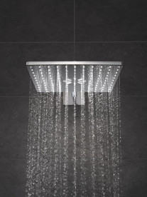 Душевая система скрытого монтажа Grohe Grohtherm SmartControl с верхним душем Rainshower SmartActive 310 Cube хром 1039980000