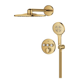 Душева система прихованого монтажу Grohe Grohtherm SmartControl із Rainshower SmartActive 310 холодний світанок 34863GL0
