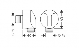 Душова система прихованого монтажу Hansgrohe Focus 1182019