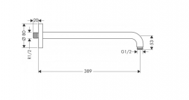 Душова система прихованого монтажу Hansgrohe Focus 1182019