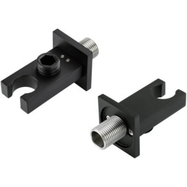 Душевая система скрытого монтажа Kroner KRP Edelstahl Kubus-SCH082 со смесителем нержавеющая сталь черный CV029972