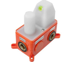 Душевая система скрытого монтажа Rea Lungo со смесителем матовое золото REA-P4160