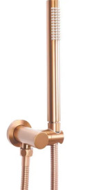 Душевая система скрытого монтажа Rea Lungo со смесителем матовая медь REA-P8809
