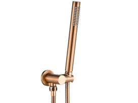 Душевая система скрытого монтажа Rea Lungo со смесителем матовая медь REA-P8810