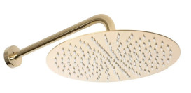 Душова система прихованого монтажу Rea Lungo з термостатом золото REA-P8550