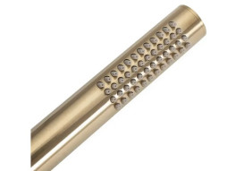 Душевая система скрытого монтажа Rea Lungo c термостатом матовое золото REA-P8551