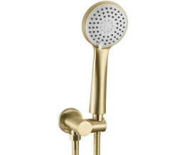 Душевая система скрытого монтажа Rea Ontario со смесителем матовое золото REA-P5502