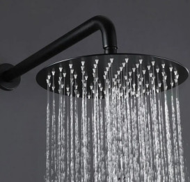 Душевая система скрытого монтажа Rea Ontario со смесителем черный REA-P5501